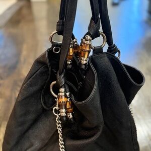 GUCCI Bamboo Jungle Tote - Large